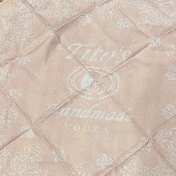 Brand New Tito’s Handmade Vodka Pink Bandana - Picture 1 of 8